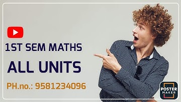 1St all units maths videos | clear cut explanation | all methods | simple way