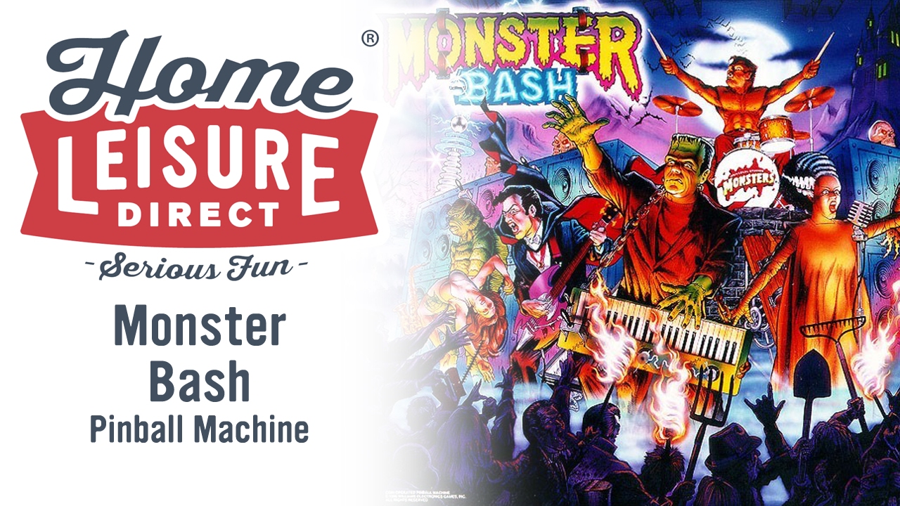 Monster Bash Pinball Machine (Williams 1998) (sold) - YouTube