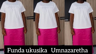 Download Lagu Funda ukusika Umnazaretha pattern drafting part 1, how draft a pattern for Umnazaretha  MP3