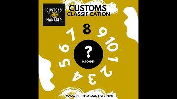 How to complete the Customs Classification Questionnaire To Help You Find THAT Code