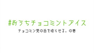 #おうち時間 #実験室 #おうちアイスクリーム チョコミントアイスをバニラアイスから作ってみた。の巻