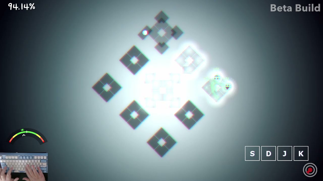 [ADOFAI custom]이펙트 깔끔한 맵  (Halv - 虚)(map by pixelo3o)