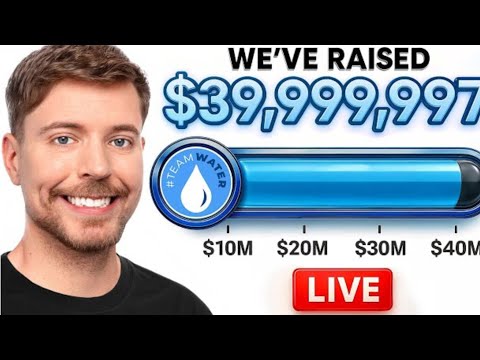 Streaming Until We Raise $40,000,000 For Charity