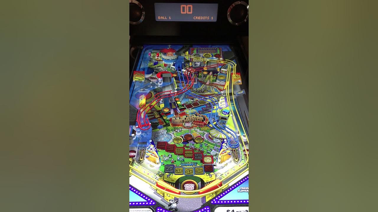 The Pinball Museum in Las Vegas has an RCT game : r/rct