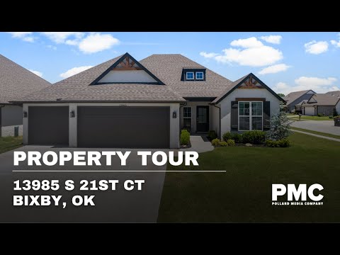 13985 S 21st Ct, Bixby, OK home video tour