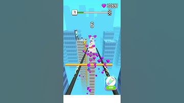 Roof Rails Gameplay (level-71) #shorts