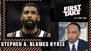 Kyrie Irving is the reason Ime Udoka wasn't named the Nets' head coach - Stephen A. | First Take