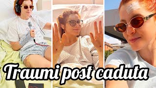 Noemi shows her injuries after falling off stage: 1 month of rest, concerts canceled
