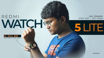 Redmi Watch 5 Lite Review | SURPRISING FEATURES at This Price! Worth It?