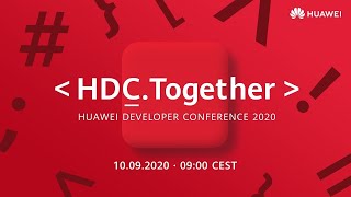 HUAWEI DEVELOPER CONFERENCE 2020 (Together) Keynote screenshot 1