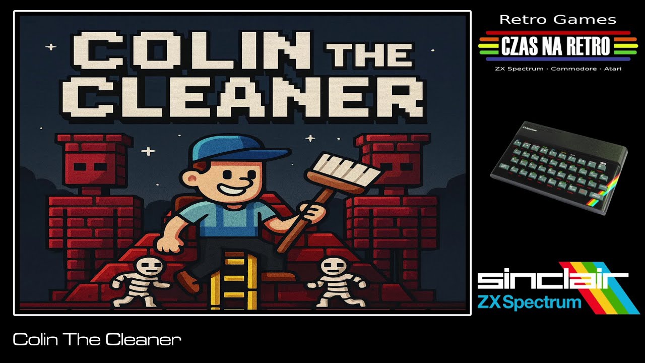Colin The Cleaner (1987) - ZX Spectrum - YouTube