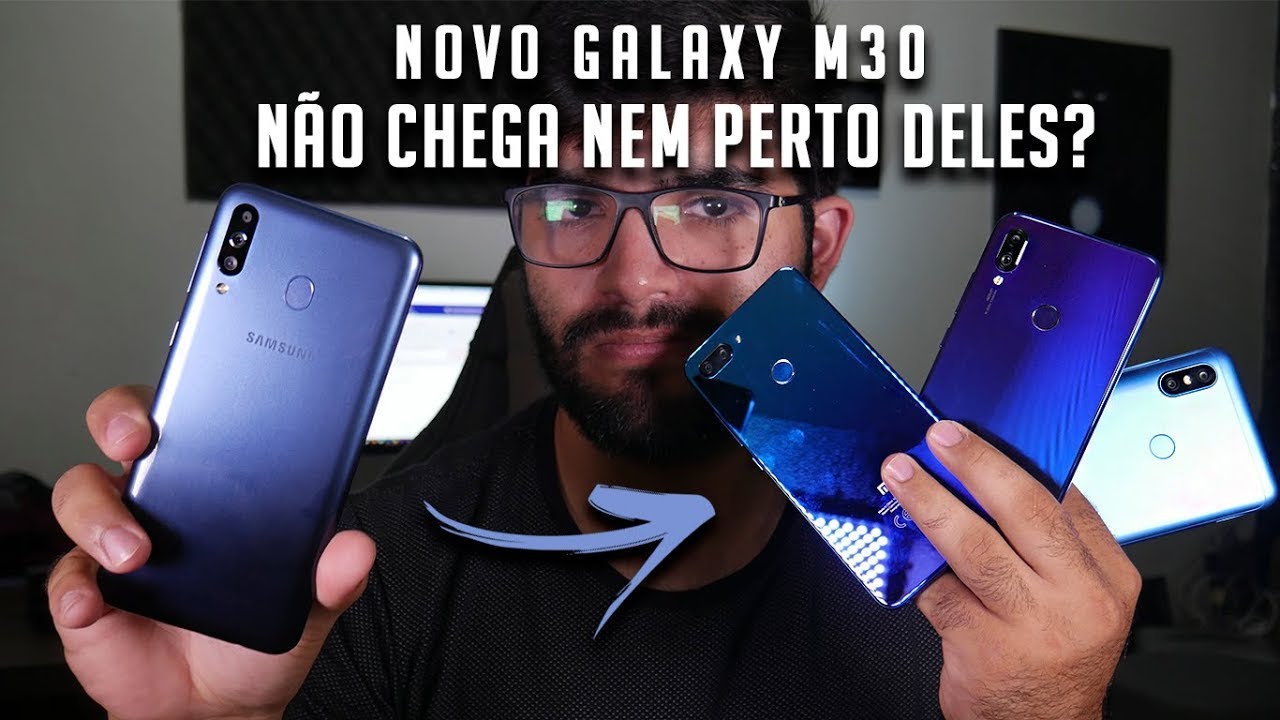 Eu esperava mais… GALAXY M30, perde até para um Redmi Note 6 pro da Xiaomi? | Comparativo