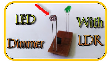 LED dimmer with LDR || LDR project || by es tech knowledge