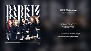 [Lyrics Video] 배드키즈 (Badkiz) - 바밤바 (Babomba)