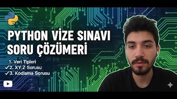 FSH | Python ile Kodlamaya Giriş Vize Soru Çözümü | Dokuz Eylül Üniversitesi