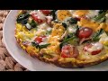 [ENG/간단요리] 이탈리아식 오믈렛 시금치 프리타타 만들기 Spinach Frittata (Italian Omelette) No oven recipe