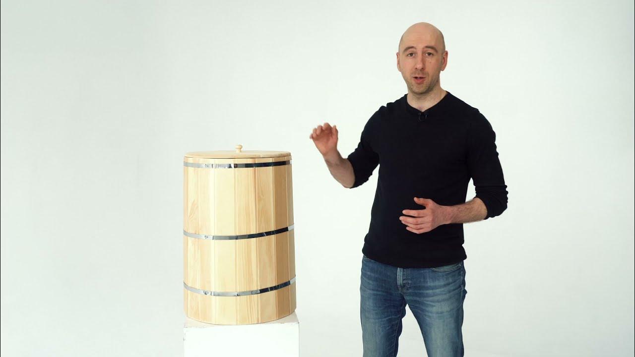 Чан под холодную воду 60 л из алтайского кедра. Обзор банного чана ...