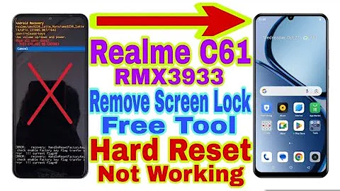 Realme C61 (RMX3933) Hard Reset Not Working/Free Tool Remove Screen Lock 2025 || Unlock Pattern/Pin