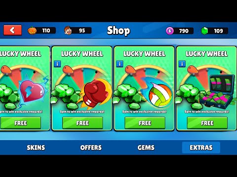 How to get Free Special Emotes in Stumble Guys + 10 Spinning different Wheels