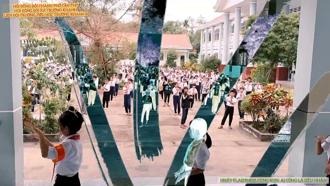 LIÊN ĐỘI TRƯỜNG TIỂU HỌC TRƯỜNG KHÁNH B: THAM GIA NHẢY FLASHMOB CÙNG KUN 2025-2026