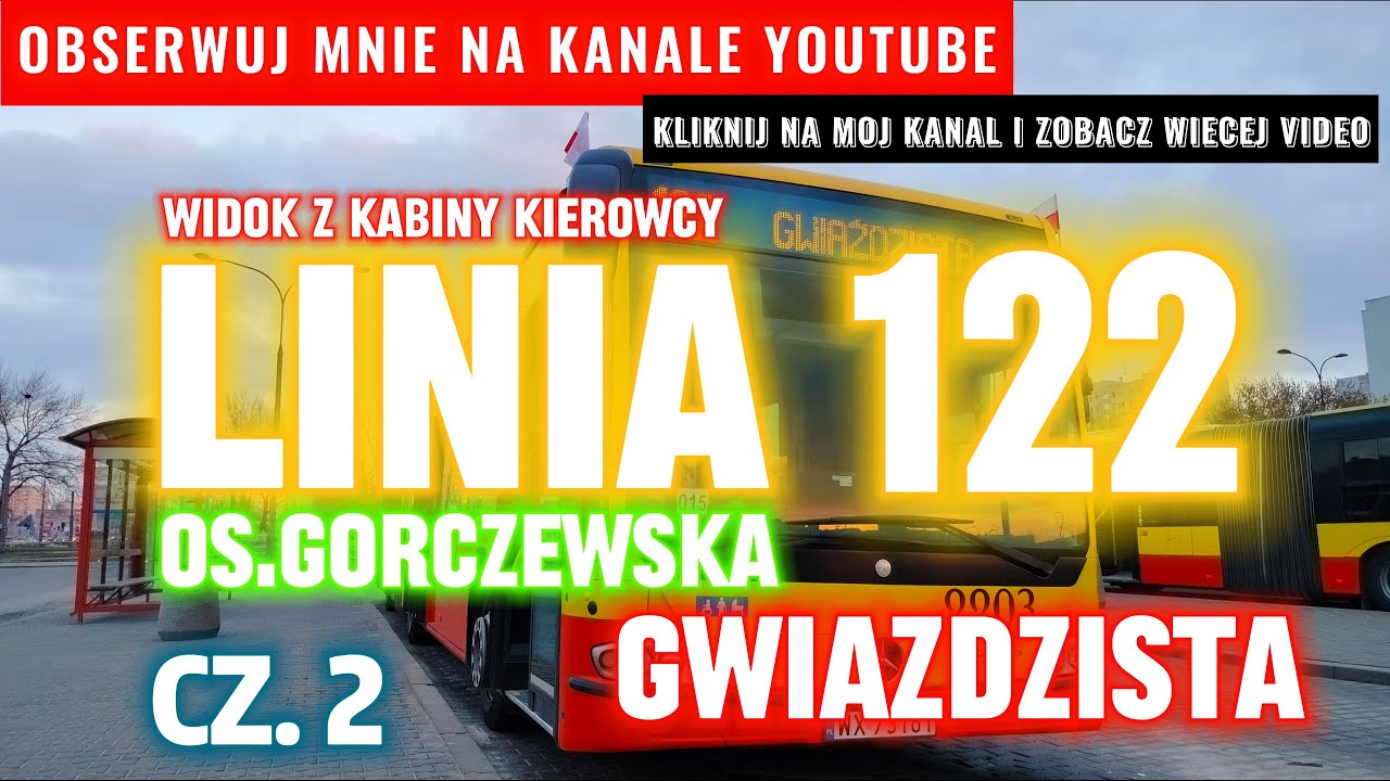 LINIA 122 OS.GÓRCZEWSKA - GWIAŹDZISTA MERCEDES CONECTO 2203 (CABVIEW) CZ.2 MZA WARSZAWA POLAND