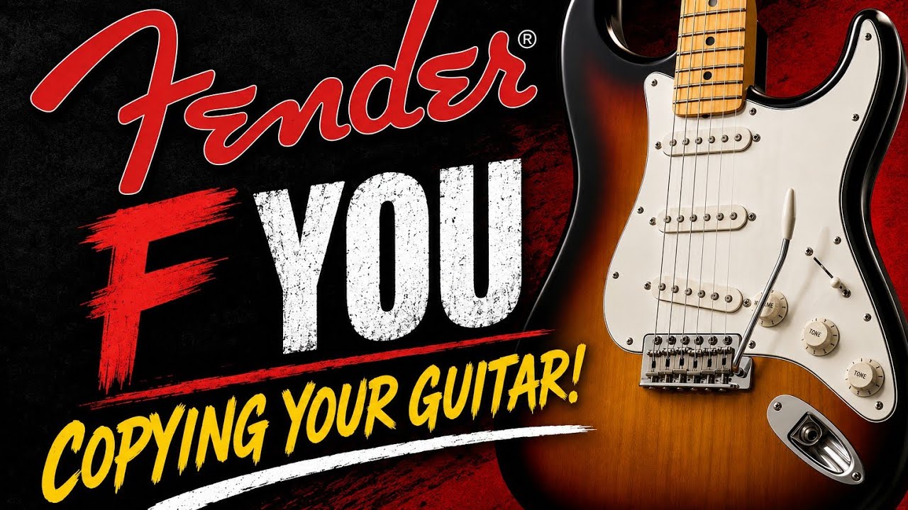 Copying a Fender Stratocaster EXACTLY! Will I be sued?