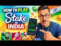 HOW TO PLAY STAKE IN INDIA 2026 | LOGIN, REGISTER &amp; BEST PROFITABLE GAMES ON STAKE CASINO 🔥