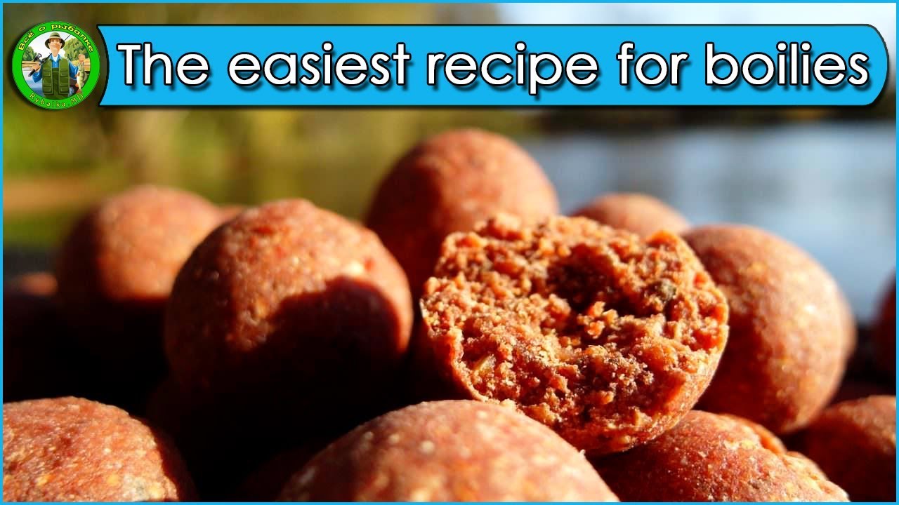 The easiest recipe for boilies! Budget boilies! - YouTube