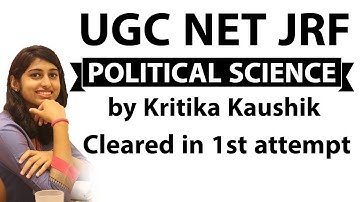 UGC NET JRF Political Science exam cleared in First attempt by Kritika Kaushik, Strategy to prepare