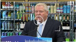 Doug Ford Bans U.S. Alcohol !
