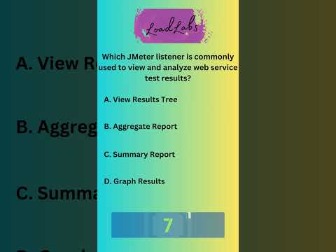 Which JMeter listener