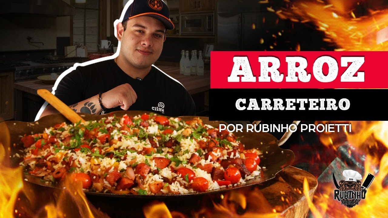 ARROZ CARRETEIRO FÁCIL NO DISCO DE ARADO