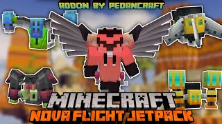 Minecraft Pe Mod - Craftable NOVA Flight Jetpacks Addon || Minecraft Pe Mod and Addon Showcase screenshot 5