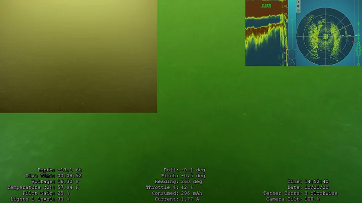 BlueROV2 Soda Lake 10/21/2020