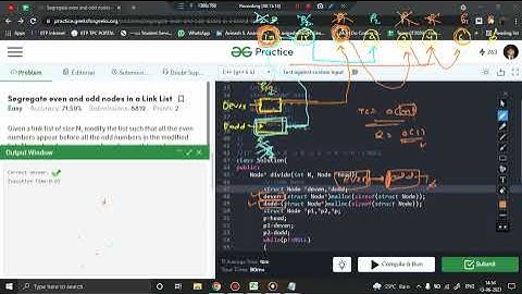 Linked List: Segregate Even and Odd Node