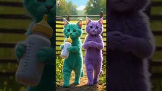 Trending Now! Baby Cat Vibes 😽 | Dudu Piyenge Dudi Dudi Remix #DuduPiyenge #kidsrhyme #dudidudidam