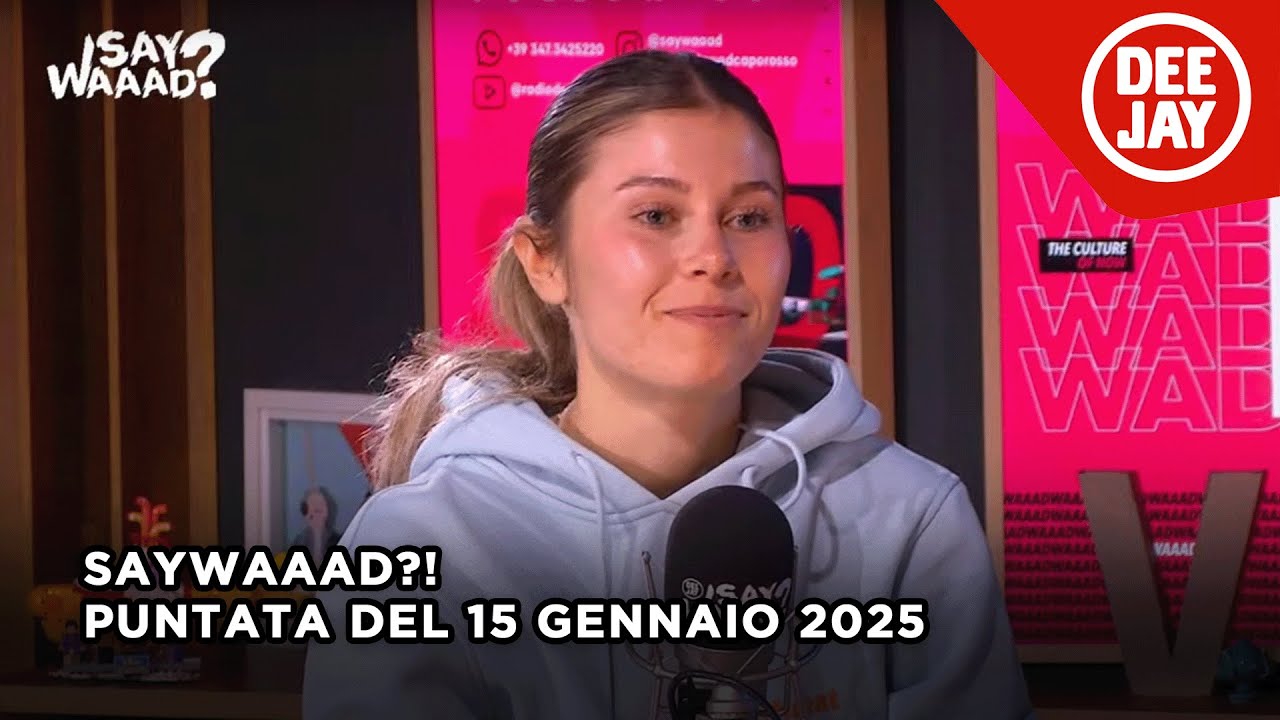 Bennyinpale ospite a #SayWaaad – Puntata del 15 gennaio 2025