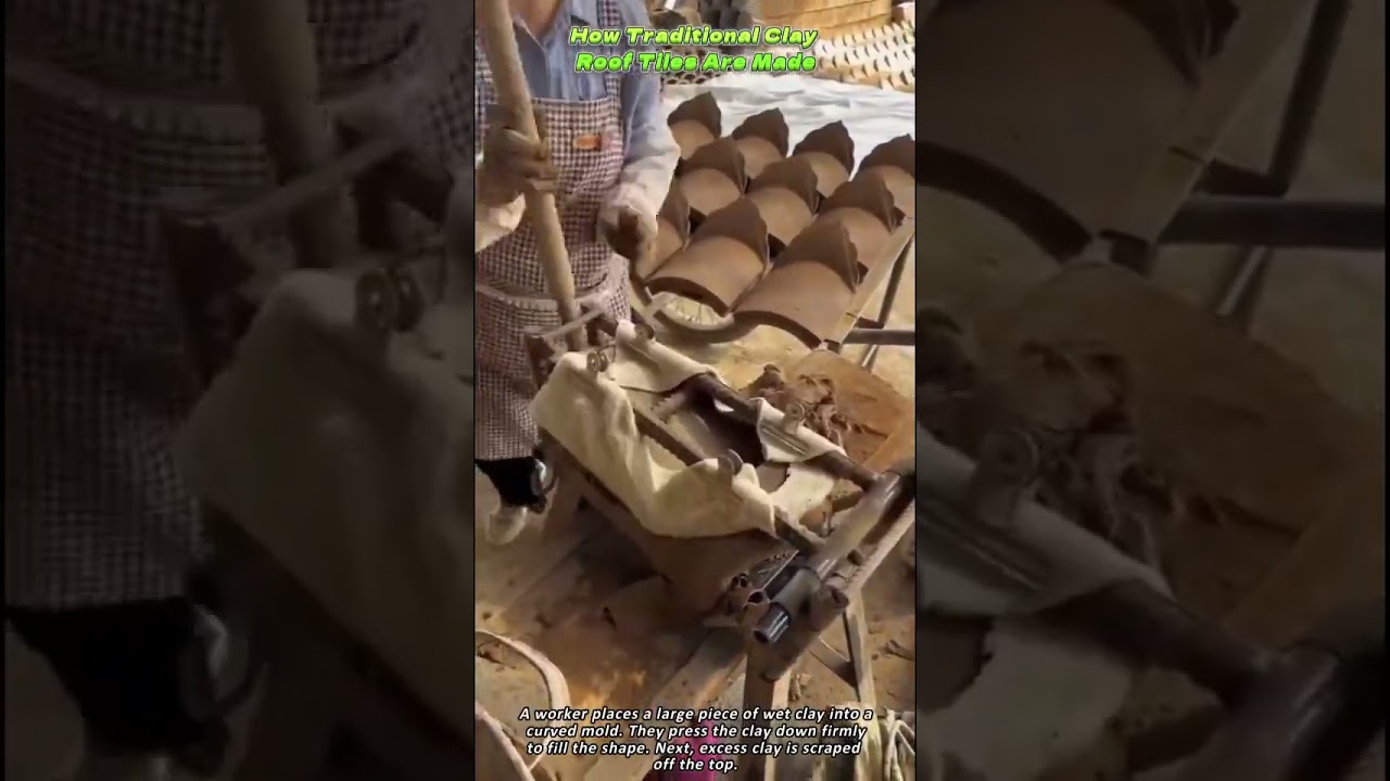 How Traditional Clay Roof Tiles Are Made