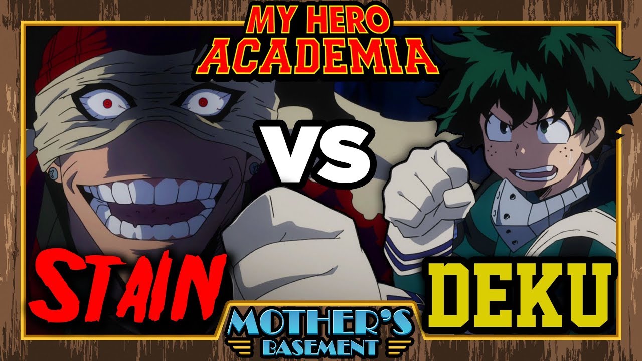 What's in a Fight? - My Hero Academia - Stain vs Deku, Iida & Todoroki ...