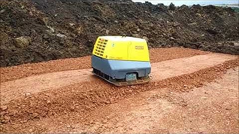 C&O Construction demo of Wacker Neuson DPU130R Vibratory Plate