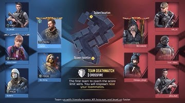 COD:Mobile Ranked Team Deathmatch at Crossfire  #codmobile #twitch