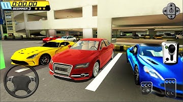 Multi Level 3 Car Parking Game #1 - Sedan, Limou, SUV and Van Car Parking Game Android Gameplay