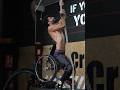 Most pull-ups in a wheelchair in one minute (male) - 10 by  Adnan Almousa Alfermli 💪