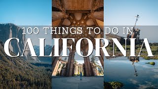 100 Things to do in CALIFORNIA in 2023