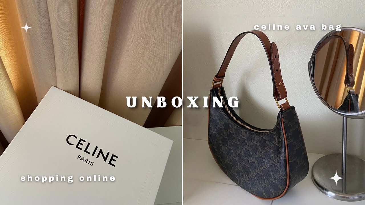 Celine Triomphe bag unboxing & review 