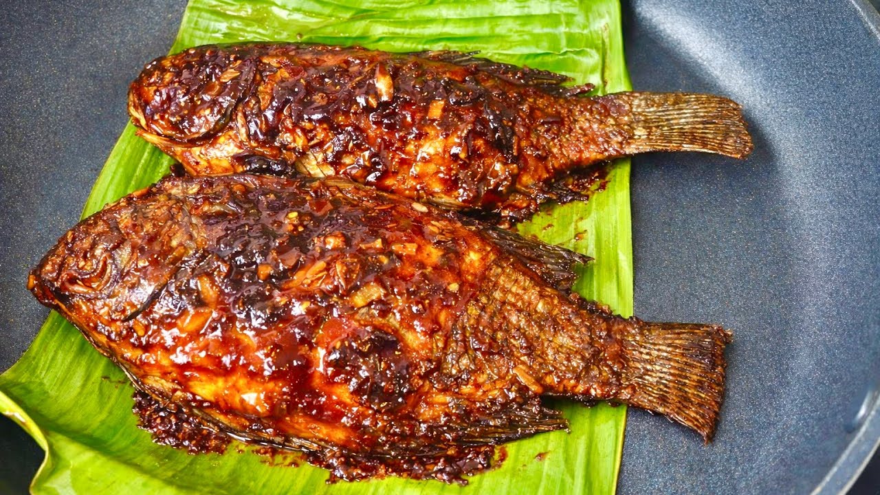 Ikan bakar Teflon sat set anti ribet, cocok untuk sahur dan berbuka