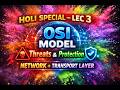 🚀 Lecture 3: Network 🌐 & Transport 📦 Layers – OSI Model