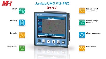 P2 - Janitza UMG 512-PRO: Giải pháp giám sát và nâng cao chất lượng điện năng