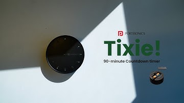Portronics Tixie 90-Minute Countdown Timer | Control Your Time, Don’t Let It Control You!