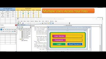 Multiple User level security in Excel Workbook for different worksheets(Part 1)